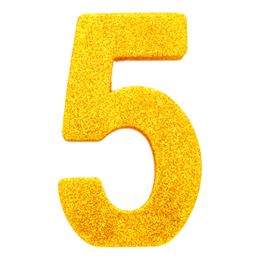 Lysbildefremvisning - Borddekoration Tal Guld