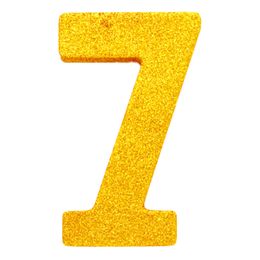 Lysbildefremvisning - Borddekoration Tal Guld