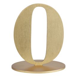 Bildspel - Bordsdekoration Siffra Matt Guld