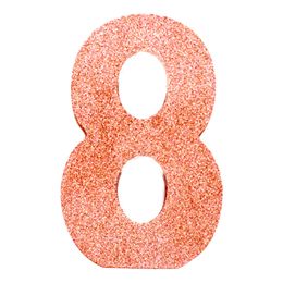 Bildspel - Bordsdekoration Siffra Roséguld