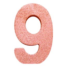 Bildspel - Bordsdekoration Siffra Roséguld