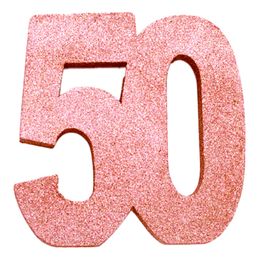 Bildspel - Bordsdekoration Siffra Roséguld