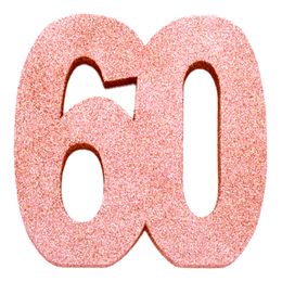 Bildspel - Bordsdekoration Siffra Roséguld