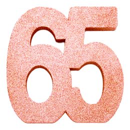 Bildspel - Bordsdekoration Siffra Roséguld