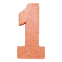 Bildspel - Bordsdekoration Siffra Roséguld