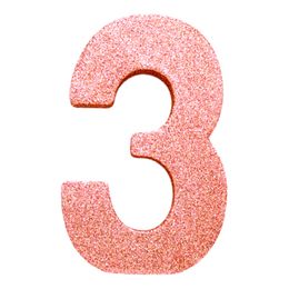 Bildspel - Bordsdekoration Siffra Roséguld