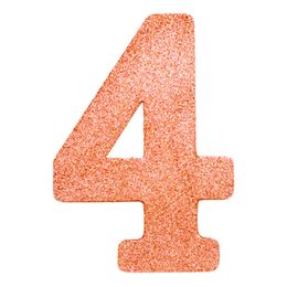 Bildspel - Bordsdekoration Siffra Roséguld