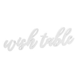 Bordsdekoration Wish Table Vit
