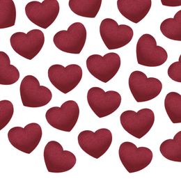 Bordsdekorationer Hjärta Mörkröd