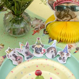 Bildspel - Bordsdekorationer Party Hund