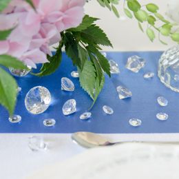 Bildspel - Bordsdiamanter Transparenta