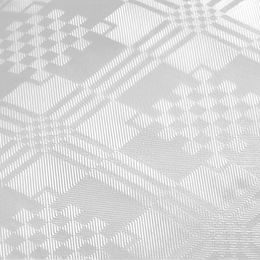 Lysbildefremvisning - Borddug i Papir Hvid