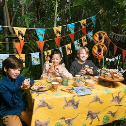 Bildspel - Pappersduk T-Rex