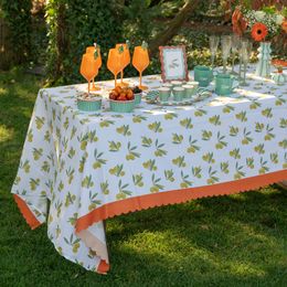 Lysbildefremvisning - Duk i stoff Olivengren