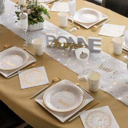 Bildspel - Bordsduk på Rulle Guld