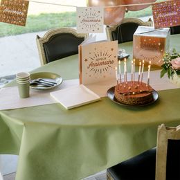 Bildspel - Bordsduk på Rulle Olive