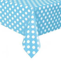 Bordduk Prikkete Lyseblå