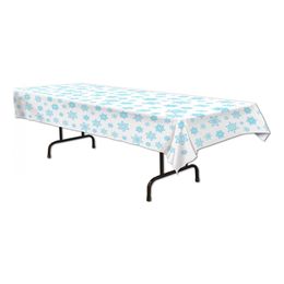 Bordduk Snøfnugg Blå