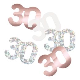 Bordkonfetti 30 Rosaguld