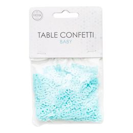 Lysbildefremvisning - Bordkonfetti Baby Blå