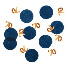 Bordkonfetti Happy 70th True Blue