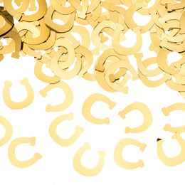 Bordskonfetti Hästskor Guld