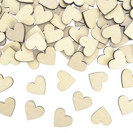 Pöytäkonfetti Sydämet Puusta