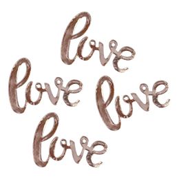 Bordkonfetti Love Roségull