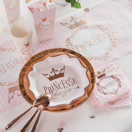 Lysbildefremvisning - Bordkonfetti Princesse Roséguld