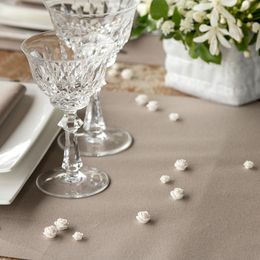 Bildspel - Bordskonfetti Rosor Vit