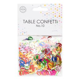 Lysbildefremvisning - Bordkonfetti Tall Fargemiks Metallic