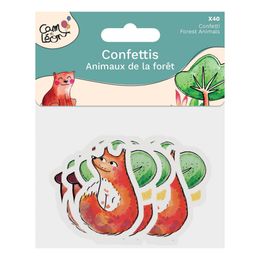 Bildspel - Bordskonfetti Skogsdjur