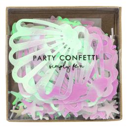 Lysbildefremvisning - Bordkonfetti Skaller Iridescent