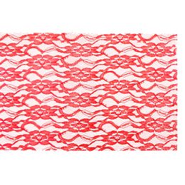 Bordløper i Blonder Rød