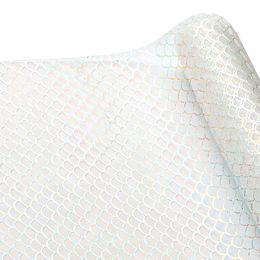 Bildspel - Bordslöpare Mermaid Vit