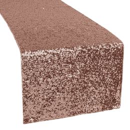 Bordslöpare Paljett Roséguld