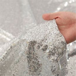 Bildspel - Bordslöpare Paljett Silver