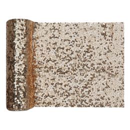 Bordløper Paljetter Gull