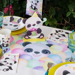 Bildspel - Bordslöpare Panda Party