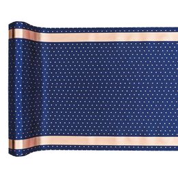 Bordslöpare Prickig Navy/Roséguld