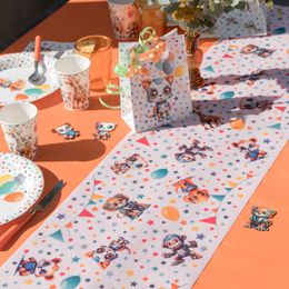 Diaesitys - Pöytäliina Robottieläimet