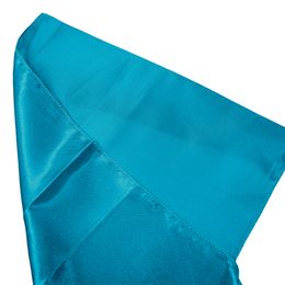 Bildspel - Bordslöpare Satin Turkos