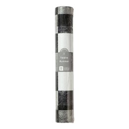 Diaesitys - Pöytäliinajuoksija Shakkiruutu Musta/Valkoinen