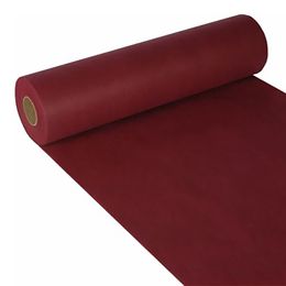 Bordslöpare Tygliknande Vinröd