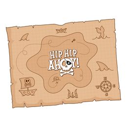 Bordstabletter Pirat Hip Hip Ahoy