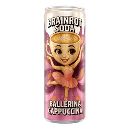 Brainrot Soda Ballerina Cappuccina