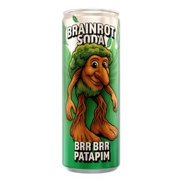 Brainrot Soda Brr Brr Patapim