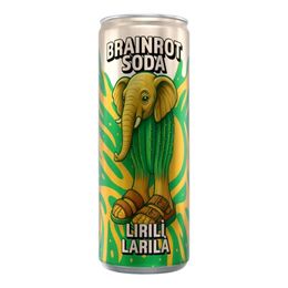 Brainrot Soda Lirili Larila