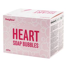 Lysbildefremvisning - Bryllupsbobler Hjerte Hvid