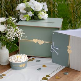 Bildspel - Bröllopslåda Dusty Green
